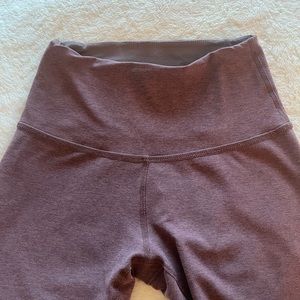 Beyond yoga spacedye leggings in blackberry heather